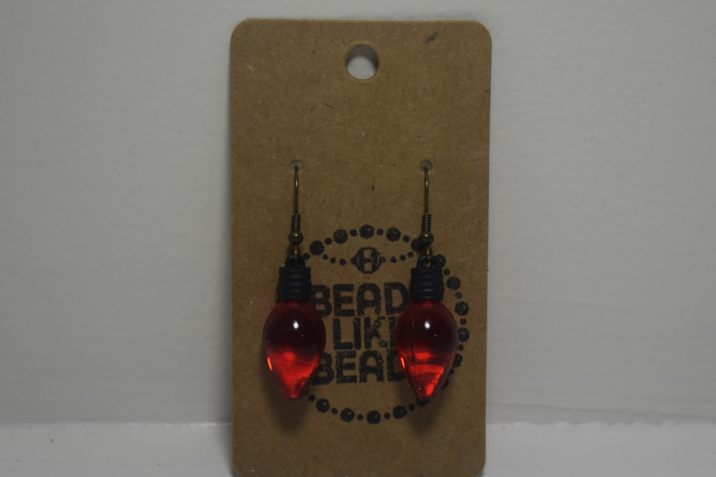 Christmas Light Earrings