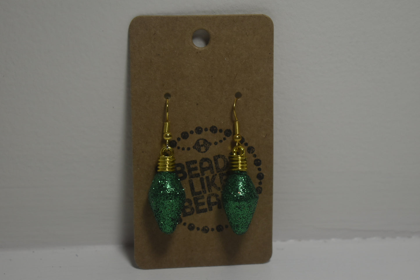 Christmas Light Earrings