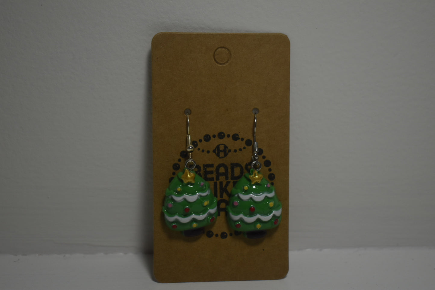 Christmas Tree Charm Earrings