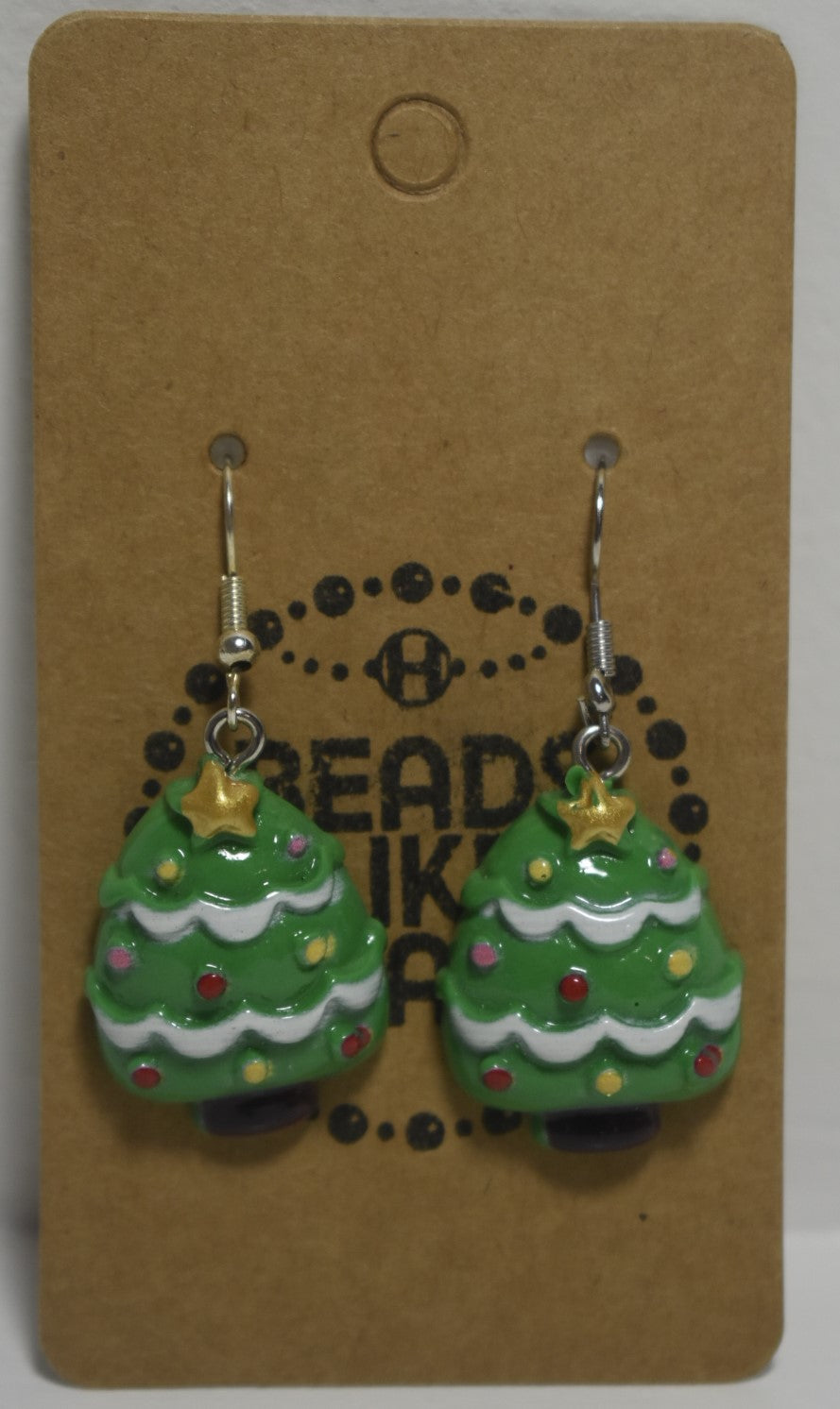 Christmas Tree Charm Earrings