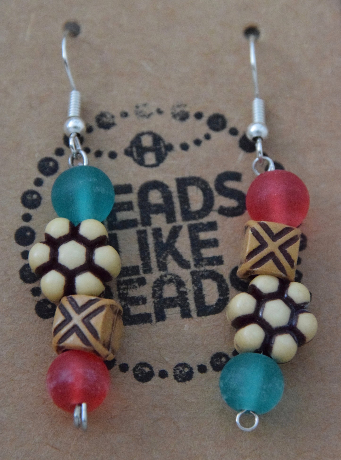 Long Beaded Surprise Earrings