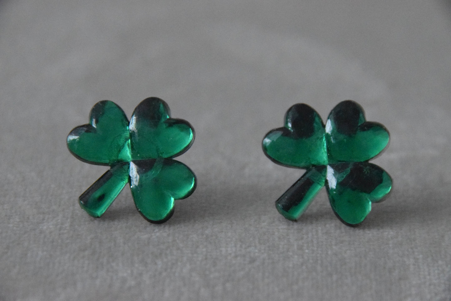 Shamrock Earrings - Studs