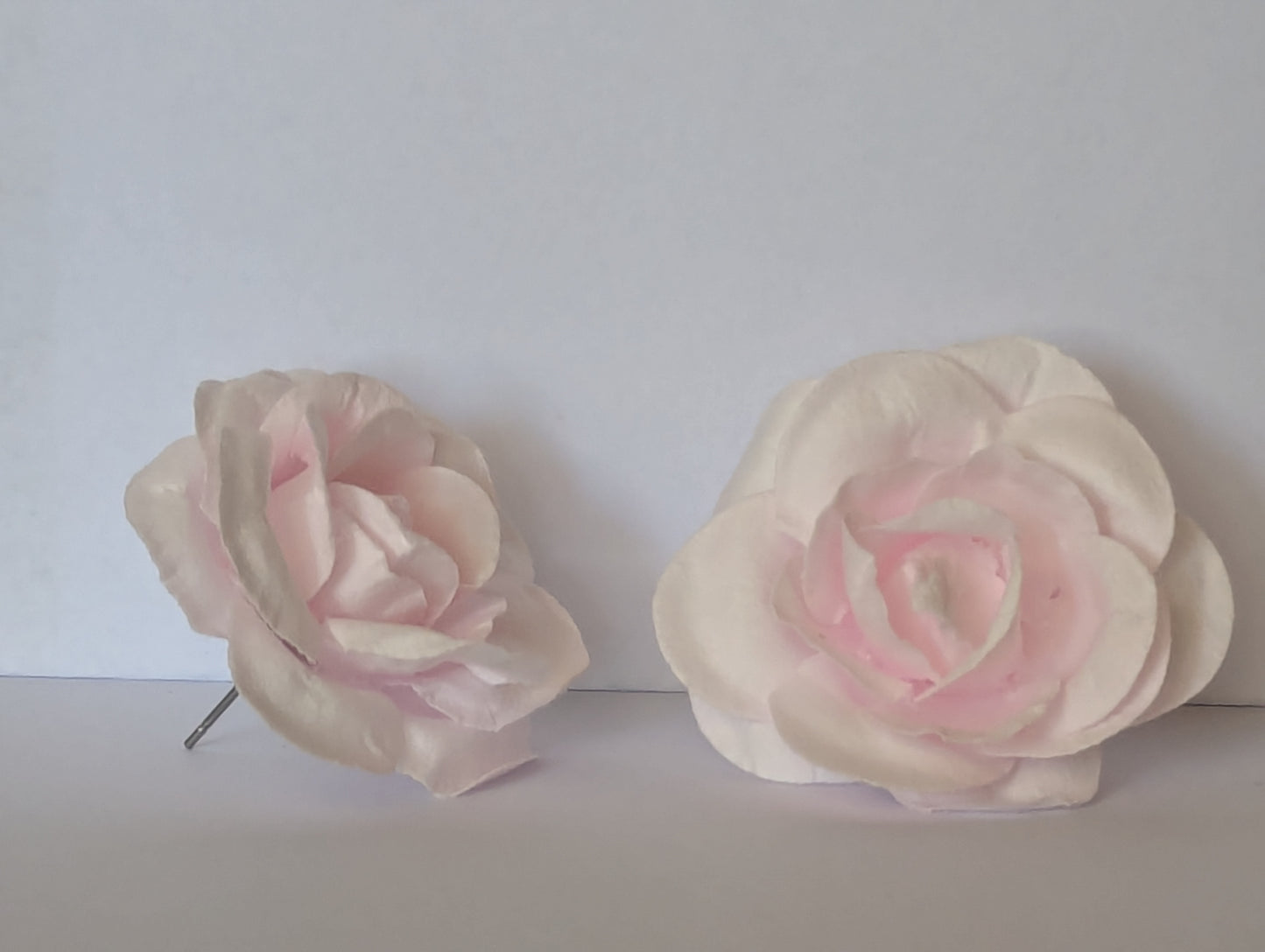 Fabric Flower Studs