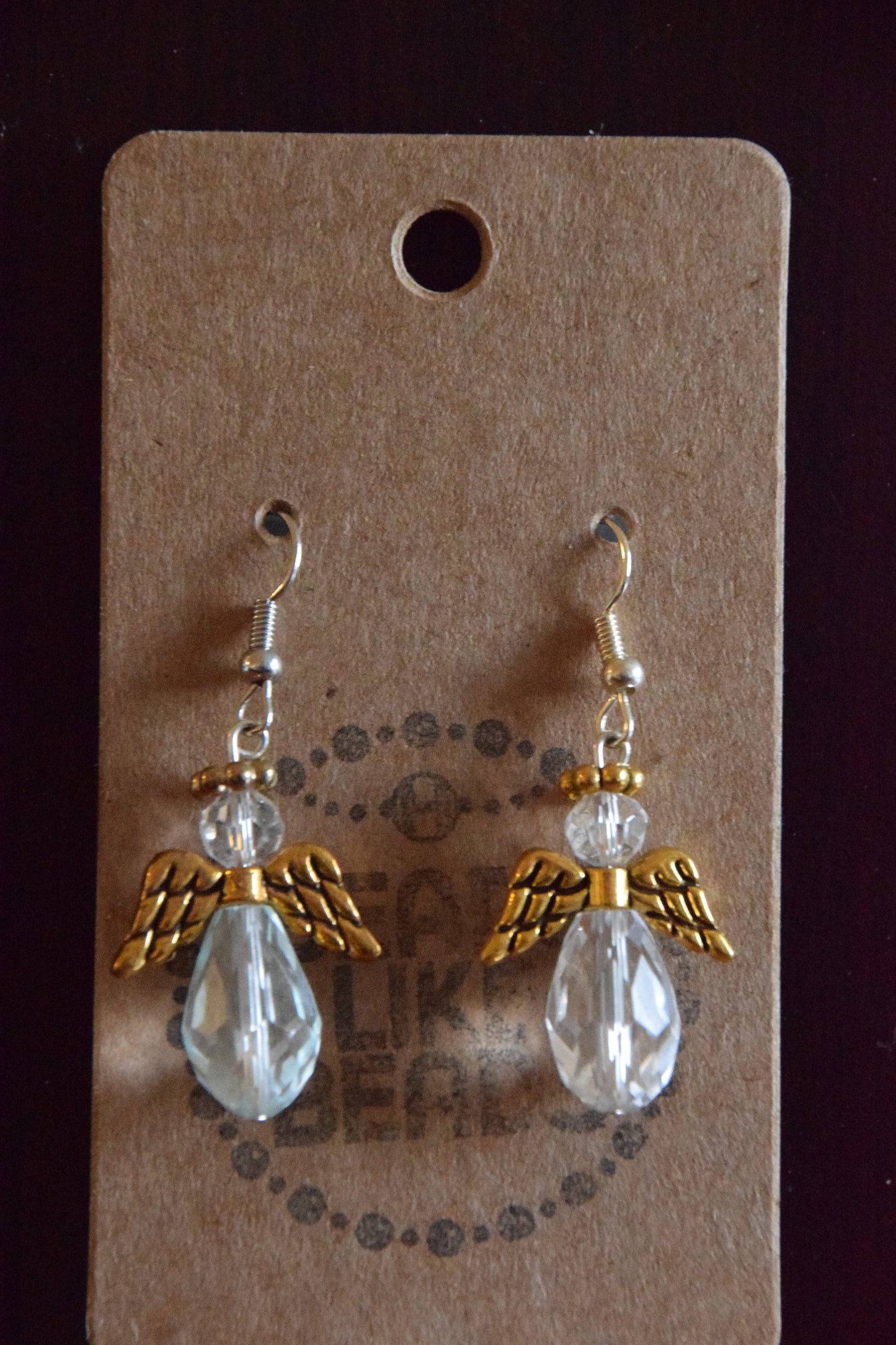 Beaded Angles Earrings