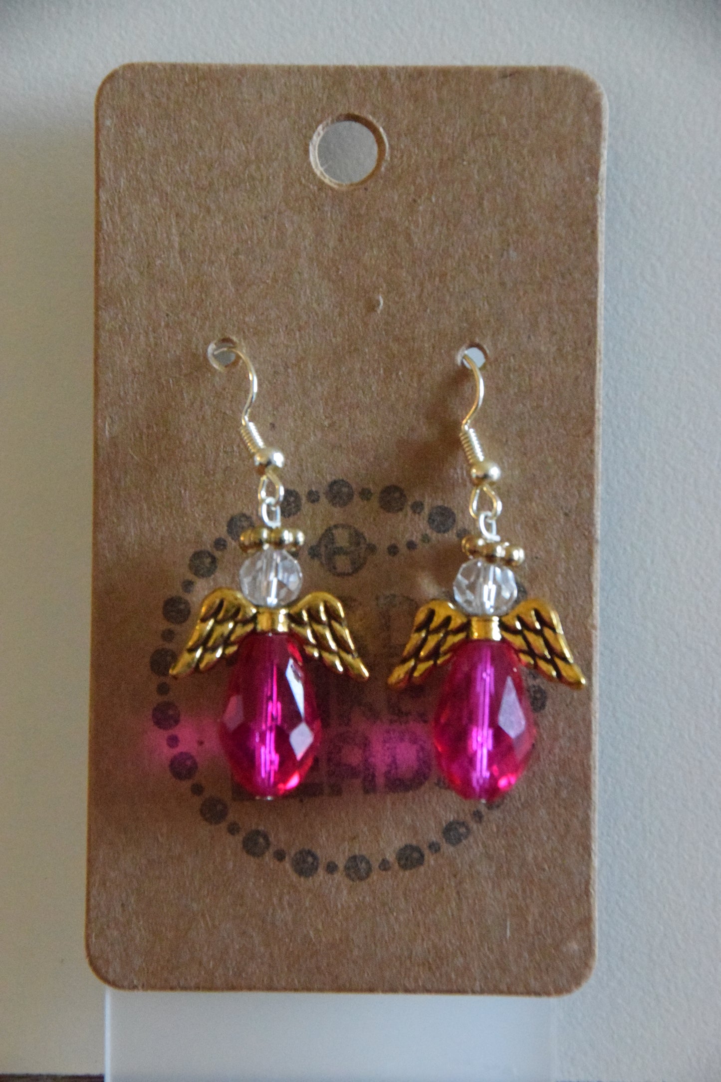 Beaded Angles Earrings