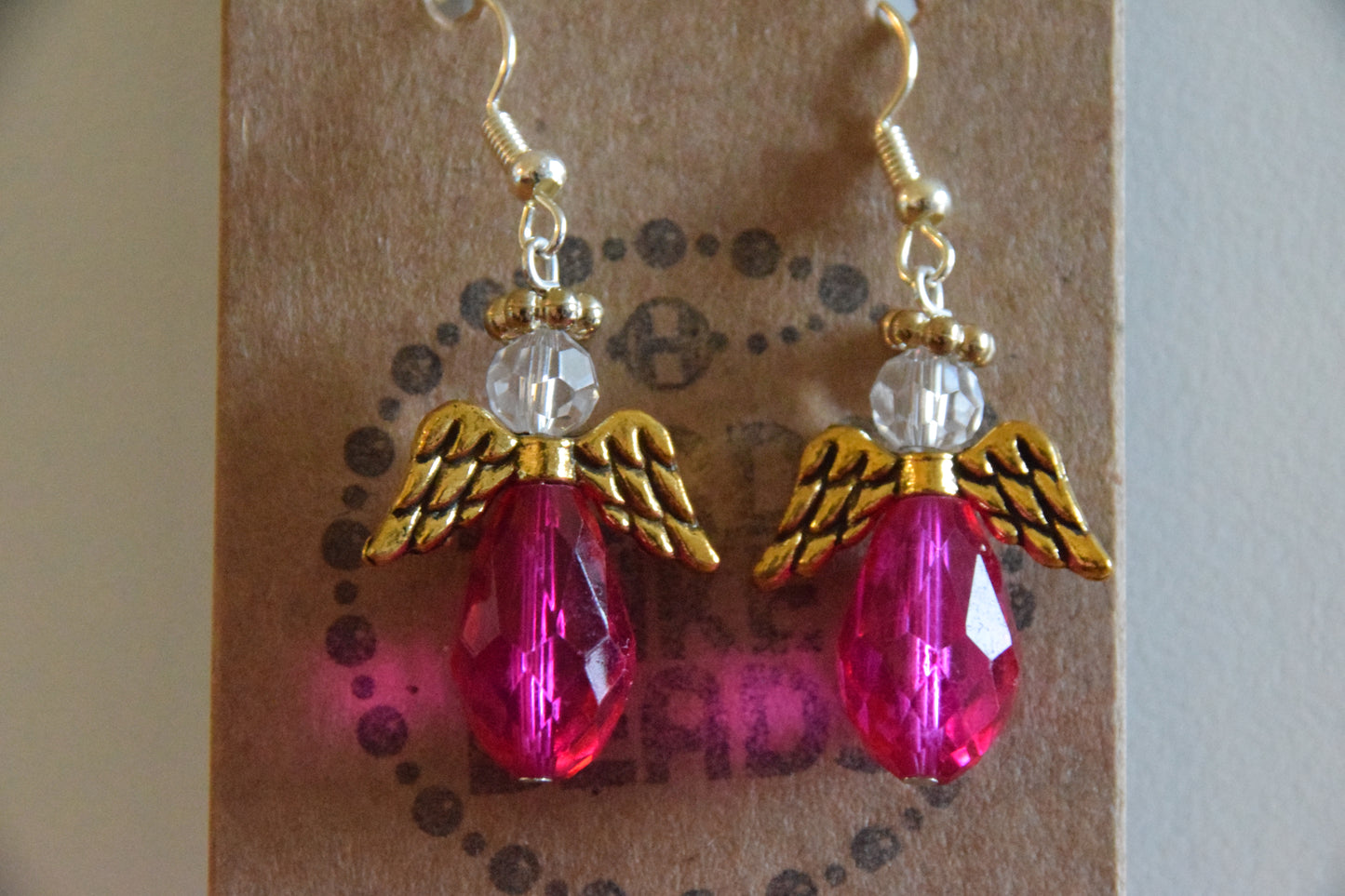 Beaded Angles Earrings